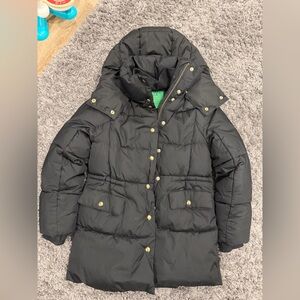 Black Puffer Jacket for women